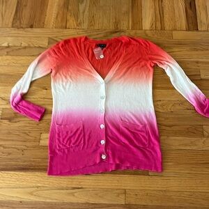 Like new Willi Smith tie dye/ombré cardigan.